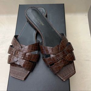 Saint Laurent tribute sandals